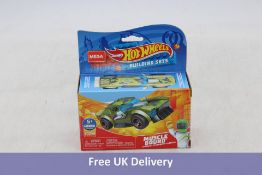 Twelve Mega Construx Hot Wheels Muscle Bound Buildable Car & Driver Playset