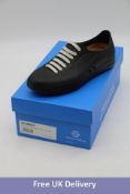 Ten Pairs WearerTech Unisex Energise Black Safety Shoes, Black, UK 8