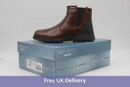 Geox Men's Clintford ABX Boots Dark Brown/Dark Coffee UK 7