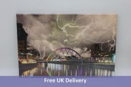 Thunderstorm Canvas Picture, 60 x 40cm