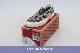 Vans Women's Classic Slip-On Trainers, Animal Print/Mixed Grape Leaf, UK 6