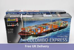 Two Revell Level 4 Colombo Express Container Ship Models, Age 12+, Boxes Damaged