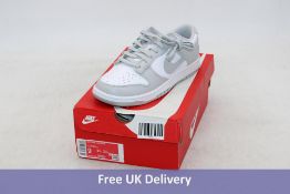 Nike Trainers Dunk Low Retro, White Grey Fog, UK 8