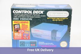 Nintendo Control Deck NES Version Console. Used, Not Tested, missing aerial extension cable & switch
