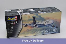 Two Revell Level 5 A380-800 Lufthansa Airbus Models, Age 12+, Boxes Damaged
