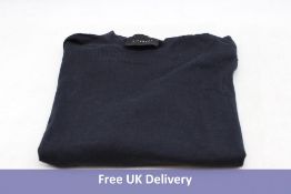 John Richmond Sweater, Dark Blue, Size XL