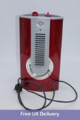 220-240V/1500wt Fan Heater, Red