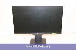 HP 25X Display Full HD LED Flat Monitor, Black, Size 24.5". Used