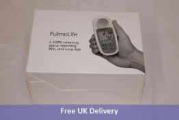 Pulmolife A COPD Screening Device, Reporting FEV And Lung Age. Used, not checked