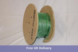 Three Gustav Wold Green PVC Wire Cable 110m x 4mm