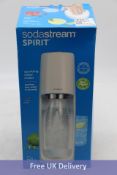 SodaStream Spirit Sparkling Water Maker in White, Without Cylinder