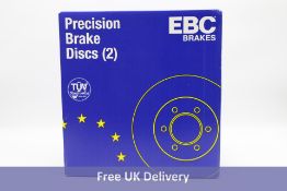 EBC Precision Brake Discs, Vented, 5 Hole, 325 x 53mm