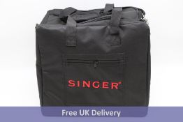 Four Singer Sewing Machine Carry Case Hold All Storage Craft Bags, Black