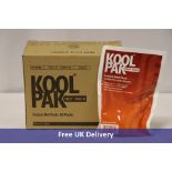 Five Boxes of Koolpak Instant Heat Hot Packs, 20 Packs Per Box. Expiry 04/2025