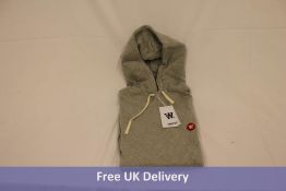 Double A by Wood Wood Ian Hoodie, Grey, Size S