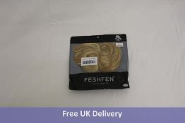 Twenty FESHFEN Hair Bun Extension Scrunchies, Strawberry Blonde and Bleach Blonde