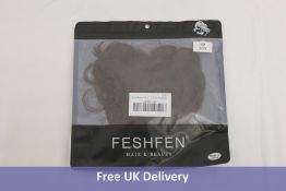 Twenty FESHFEN Hair Bun Extension Scrunchies, Auburn