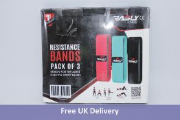 Ten Packs of Rasly Fitness Resistance Bands, Each Pack Containing 3 Bands