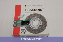 Five Lessmann Wheel Brush 200mm Diameter, 24-27mm Width