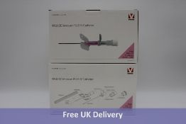 Two Packs of Kruuse Venocan PLUS IV Catheter 20G, 1.1x32 mm, 50/pk