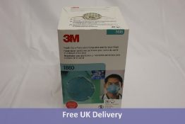 Twelve Pack 3M 1860 N95 Healthcare Particulate Respirator, 20PCS/Pack
