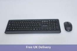 Eighteen Tecknet Cordless Keyboard and Mouse Combo Packs, German Keyboard Layout