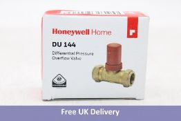 Honeywell DU 144 Differential Pressure Overflow Valve