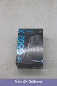 Logitech G502 X Plus Wireless Gaming Mouse, Black