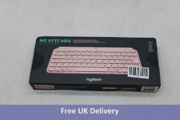 Logitech MX Keys Mini Wireless Keyboard, Rose