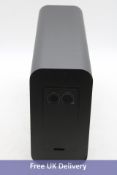 Q Acoustics 30605 Subwoofer, Black, No Box, No Cables, Not Tested, Slight Damage To Casing