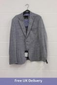 Roy Robson Men's Speckled Jacket Navy, Size 50