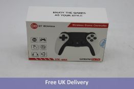 Five Kingefir STK-4003L Wireless Game Controllers for Playstation 4 with Dual Vibration, White