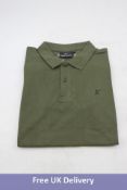 Five Fontel Lavant Men's T-Shirt, Dark Green, UK S