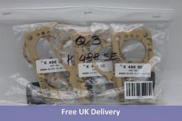 Three Weber 45 DFC 14/150-14/250 Carburettor Service/Gasket Kits for Fiat 130