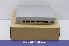 Cisco Meraki Managed L2 Gigabit Ethernet, MS120-8FP