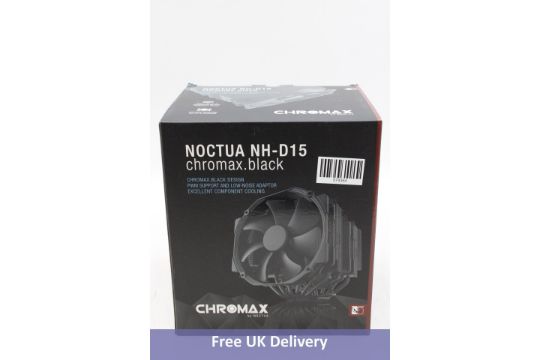 Noctua NH-D15 Chromax CPU Cooler, Black