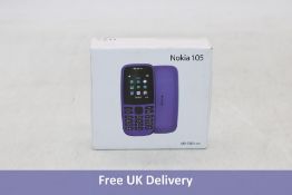 Six Nokia 105 4th Edition Mobile Phones