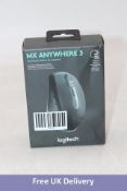Logitec Anywhere MX 3 Mouse, Wireless, Sealed