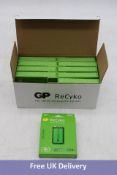 Ten Green GP Recyko 9V Rechargeable Batteries, Green