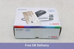 Bosch Standard 4A charger, 220-240V, Non-UK Plug. Box damaged