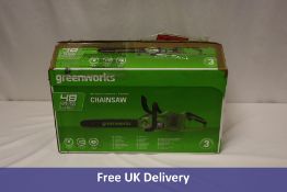 Greenworks Cordless Chainsaw with 2x Batteries and Charger. OVER 18's ONLY
