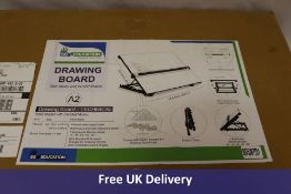 SG Education Adjustable Drawing Board with Parallel Motion and Frame, A2