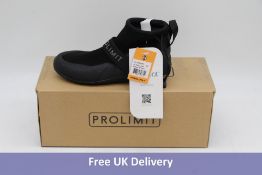 Pro Limit Men's Rader V-Strap RT 2mm Round Toe Shoe, Black, EU 38