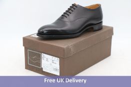 Church's Men's Eliot Masai Leather Oxford Shoes, Black, Size 8 F. Box damaged, Some Scuffs On Sole o