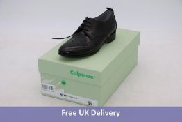 Calpierre Lace Up Shoes, Black, UK 2, with Dust Bag