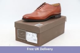 Church's Men's Eliot Masai Leather Oxford Shoes, Foach Tan, Size 8 F. Box damaged, Some Scuffs On So