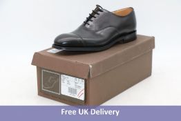 Church's Men's Consul 173 Calf Leather Oxford Shoes, Black, Size 7.5 G. Box damaged, Some Scuffs On