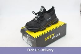 Iwantchoo Casandrei Safety Trainers, Black UK 9. Box damaged