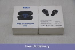 Five Pairs TWS 5.0 XG 13 Wireless Earphones with Charging Box