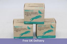 Nutramega High Strength Skin & Coat Support for Dogs & Cats, Three Packs of 90 Capsules